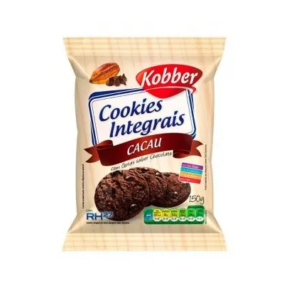 Cookies integrais - Brownie com pedaços de nozes
